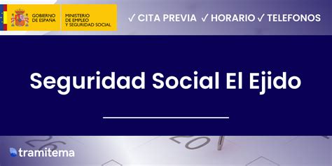 contactos el ejido|CONTACTO / CITA PREVIA